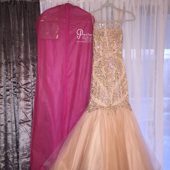 TERANI COUTURE MERMAID PROM DRESS💖 - Picture 12 of 16